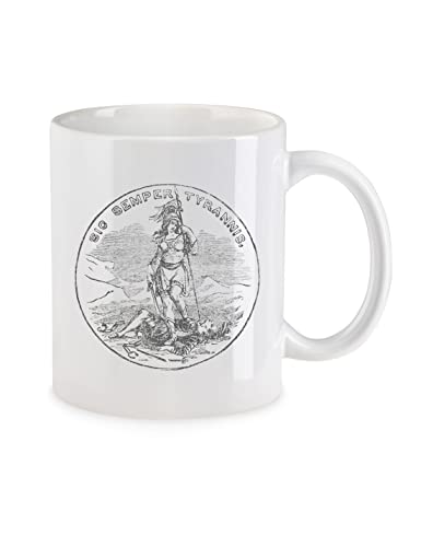 Urban Backwoods Sic Semper Tyrannis I Tazza Da Caffè Tazza con dicitura