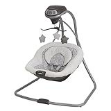 Graco Simple Sway Baby Swing, Side‑to‑Side Sway, Infant Swing with 6 Speeds...