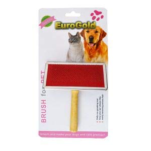 Eurogold Kedi/Köpek Tahta Saplı Fırça Large