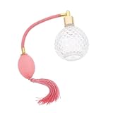 Mobestech 1Stk Glas Parfümflasche Vintage 100ml Nachfüllbare Sprayflasche Airbag Ananas Design...