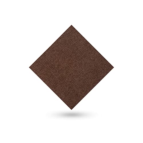 10 baldosas de Alfombra Autoadhesivas entrelazadas, tapetes de unión autoadhesivos, tapete para Pisos de Madera, diseño de unión para hogar y Oficina, 30 cm x 30 cm (12' x 12') (ma