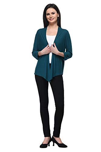 Image of Frenchtrendz Womens's Viscose Crepe Shrug(Size: XS-4XL)
