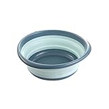 Alberta 1Pcs Provincial Raum Basin Falteimer Außen Tourismus Eimer Waschbecken Badezimmer Wohnaccessoires Falten Waschbecken-l (Color : M)