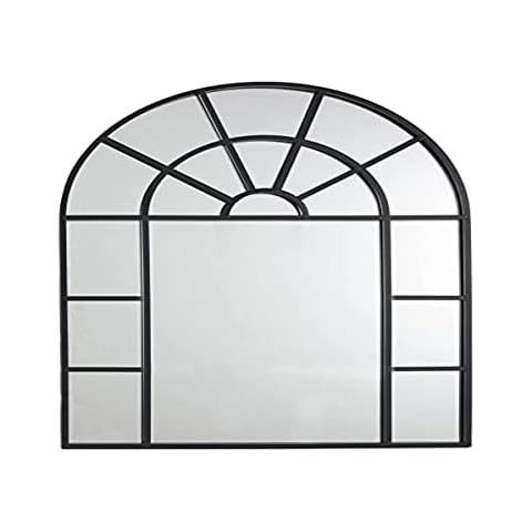 Metal Window Mirror 60 x 80 cm Deco Wall Mirror Cover