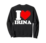 Photo Gallery amo il nome irina felpa Photo Gallery amo il nome irina felpa