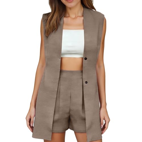 Ensemble short confortable femme vêtement fluide été XXL