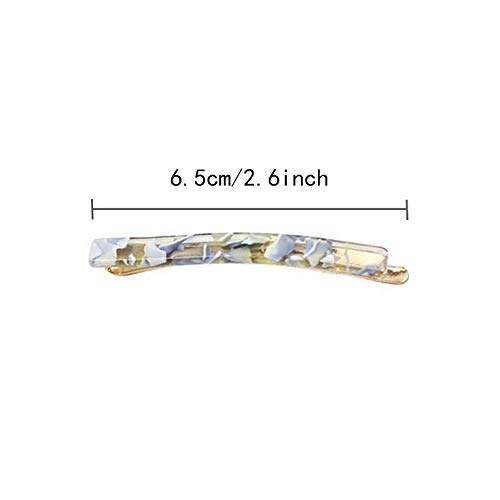 Miao Jin 14 Pcs Hair Clips Bobby Pins Acetate Barrettes Hair Accessories Fashion Geometric Bobby Hair Clips thumb #1