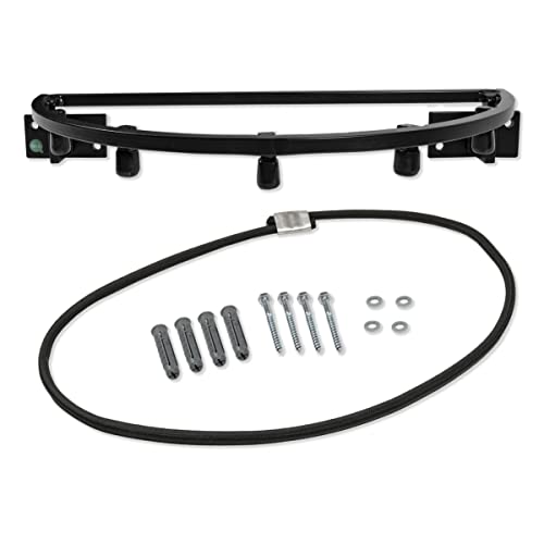 QLS Müllsackhalter U1 Müllsackständer Wandbefestigung Wandhalter Wandmontage Abfallhalter 35 L 240 L