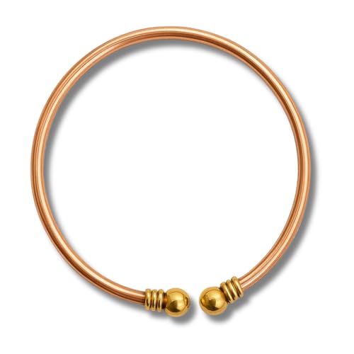 100% Pure Copper Anklet for Women and Men – Raw, Solid, Uncoated, Adjustable, Handcrafted Wellness Jewelry for Natural Healing and Everyday Elegance