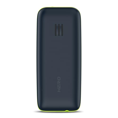 Image of Lava All-New Hero 600i Glow Keypad Mobile Phone with Long Lasting Battery | 10 Regional Language Support | Auto Call Recording | Wireless FM with Recording and 32 GB Expandable Storage | Blue Green