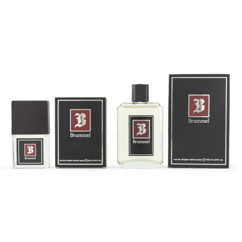 BRUMMEL - Clásica Promoción 250 ml + 30 ml, Agua de Colonia Hombre, Pack 2 Productos, Formato Viaje en Spray, Perfume, Eau de Toilette Masculina, Perfume Elegante