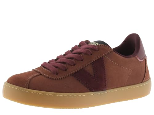 victoria Basket Unisex Berlín Ciclista Serraje & Piezas En Contraste & Suela Color Caramelo 1126221 para Adulto Terra 39