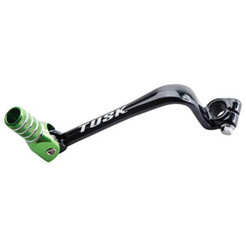 yfz gear shifter - Tusk Folding Shift Lever Black/Green Tip For Kawasaki KLX110 2005-2020