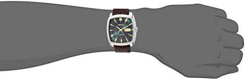 Seiko Men's Recraft Series Automatic Leather Casual Watch (Model: Snkp27) #TOP2