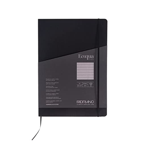 Cahier relié Fabriano Ecoqua A4 ligné noir pour ne plus perdre vos notes - 3