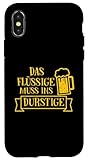 Installation facile Le Liquide Doit être utilisé dans la Soif Coque pour iPhone X/XS