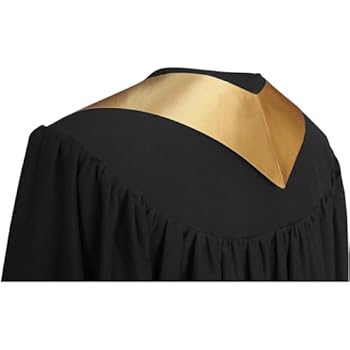 Endea Graduation Plain Honor Stole With Trim Color & Classic End Adult Unisex 72 - View #2