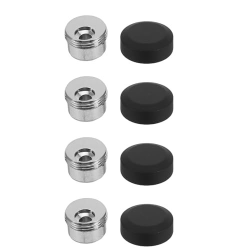 NAMOARLY �Ǌ|���p�ی^�~���[�݂艺���N���b�v 4�Z�b�g �t���[�����X�K���X�Œ���� ����45�`6mm�Ή� �u���b�N ���ϑ� �o�X���[���p