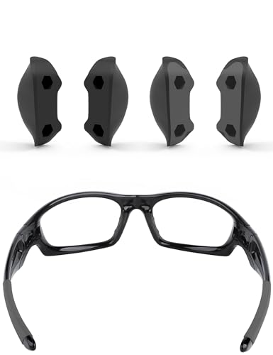 Image of ToughAsNails Replacement Nose Pads Pieces for Oakley Straight Jacket 2007 Sunglasses - Low Bridge Fit