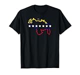Venezuela map 7 stars flag T-Shirt