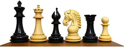 Excalibur Series Staunton Chess Pieces Only- 2 Extra Queens | Premium Handcrafted Wooden Chessmen | Weighted Chess Set-Taj Chess Store