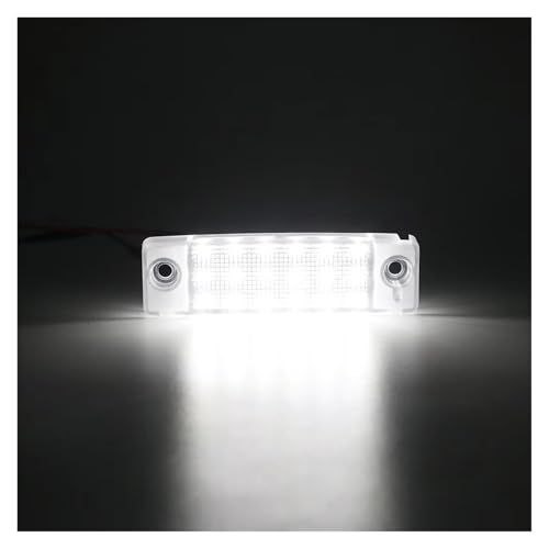 Lámpara placa matrícula LED trasera para coche Daihatsu Delta Wagon 1998 6