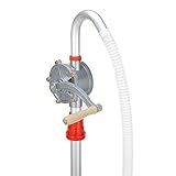 Liquid/Fuel Transfer Siphon Pump, Fuel Hand Pump Multi-Purpose Self Priming Pump Large Squeezing...