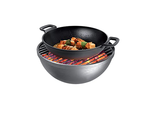 Wok en fonte d'exception Tescoma MASSIVE haute performance 30cm - 4