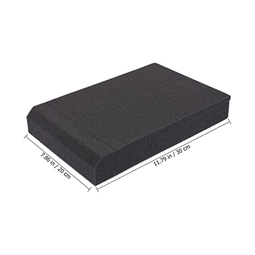 Set 1 Almohadillas de Aislamiento Acústico para Aislamiento Sonoro de Monitores de Estudio Almohadillas Versátiles para Uso en Casa y Escenario Color Negro miniatura 3
