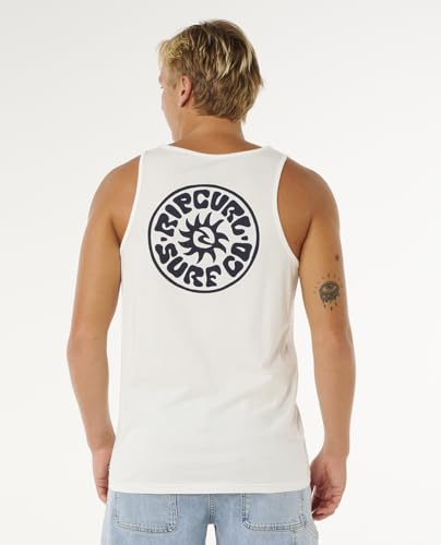 Camiseta sin Mangas Hombre Rip Curl Pacific Rinse Ropa de Algodón 2