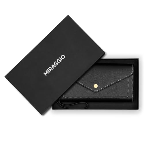Image of Miraggio Gemma Wallet For Woman With Snap Button Closure | Women Wallet | Gift Items For Women