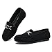 VERDASCO Loafers for Women Comfort Flat Work Shoes Casual Slip On Moccasins Penny Loafers Lady Dress Shoess Black 8