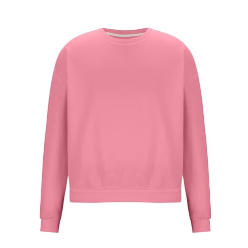 Oversized Mens Crewneck Sweatshirt Trendy Long Sleeve Solid Hoodies Casual Lightweight Y2k Fall Winter Pullover Shirt2