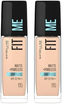 Maybelline New York Liquid Foundation For All Skin Type,Full Matt...