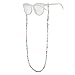 KELITCH Heishi Occhiali Da Vista Con Perline Cordini A Catena String Smiley Occhiali Da Sole Catena Portaocchiali Cordoncini Di Fissaggio Per Cinturino