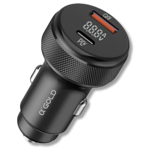 Carregador Veicular Turbo para Automóvel Carregador de Carro Duas Entradas Dual Port Carregamento Super Rapido 60W 3.0 + Tipo C Compativel Com Ios e Android Linha Premium