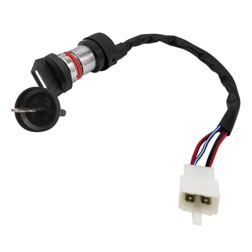 Ignition Key Switch Lock 4 Wires antivol de démarrage quad UTV