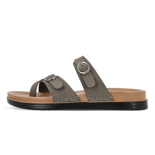 Image of WALKAROO Comfort Sandal For Women's|CloudStep Double-Density PU Sole - Ultimate Comfort|Stylish Casual Wear|WE2501