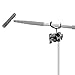 Neewer Microphone Boom pole Mounting Adapter Includes 2.5-inch Grip Head and Boom pole Support Holder, Fit on C-Stand and Mic Stand (Black)