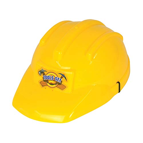 Bristol Novelty BH321 Construction Helmet Childs, Boys, Yellow, One Size