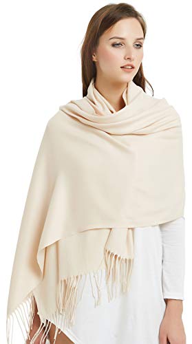 VIVIAN & VINCENT Winter Fall Scarf for Women Soft Warm Pashmina Shawls and Wraps for Evening Dresses Weddings