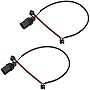 A-Premium Disc Brake Pad Wear Sensors Compatible with Audi A6 2012-2016 A6 Quattro A7 A7 Quattro A8 A8 Quattro Front Side 2-PC Set