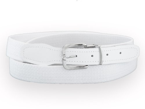 Elastico in tessuto stretch bianco