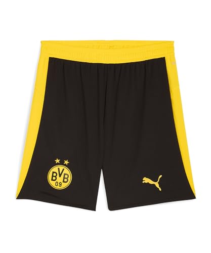 PUMA Borussia Dortmund Short 2025/2026 Hombre con bloques de color y tejido deportivo.