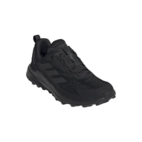 adidas Women's Terrex Anylander Hiking Shoe, Black/Black/Grey, 9