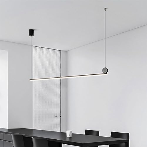 Luminaire suspendu LED 24W pour table à manger et cuisine contemporaine