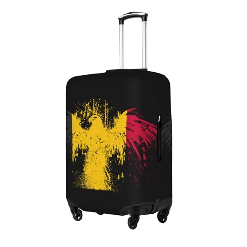 Travel Luggage Cover Belgium Flag Fashion Washable Baggage Suitcase Protector Fit For Luggage Small2