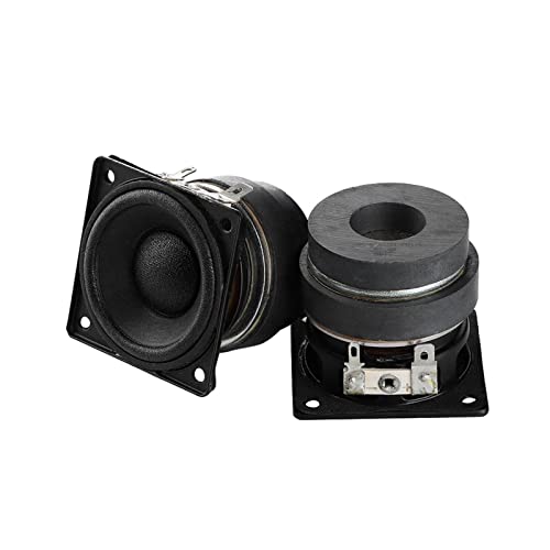 2 Altavoces de agudos de 5.1 cm y 8 W compatibles con altavoz de estantería