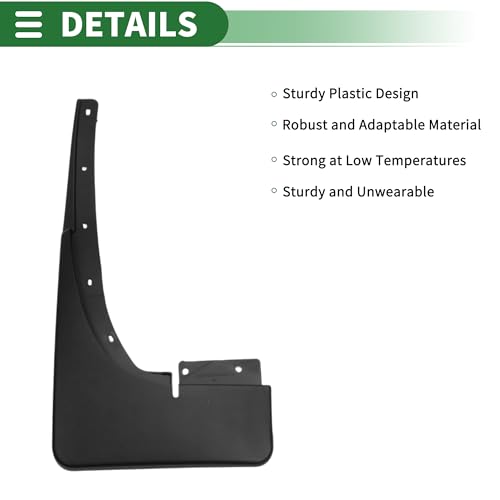 Image of Motoforti Mud Flaps Splash Guards Mud Guards for Ford for Ranger T6 /T7 2011-2018 W /Mount Accessories