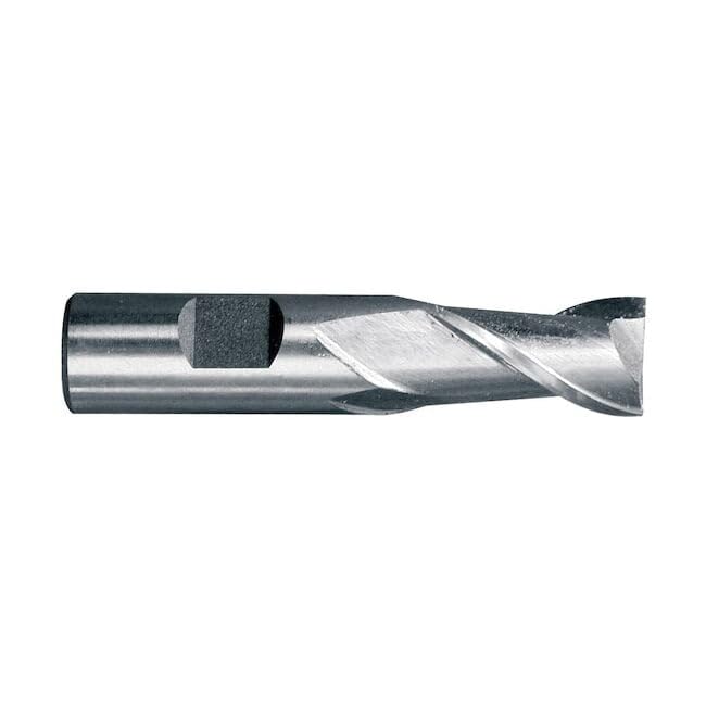 Image of HHIP 5801-0625 5 /8 inch x 1 /2 inch 2 Flute High Speed Steel Single End Center Cut End Mill